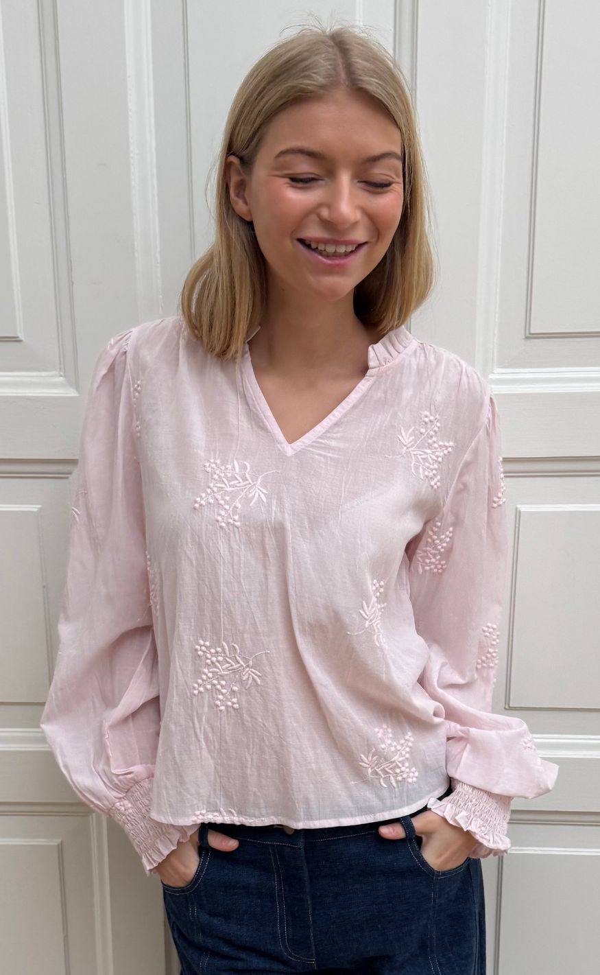 Continue Bluse - Emma - Rose