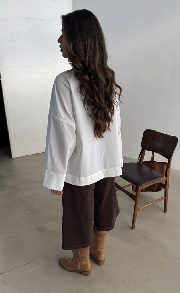 Continue Bluse - Klara - White