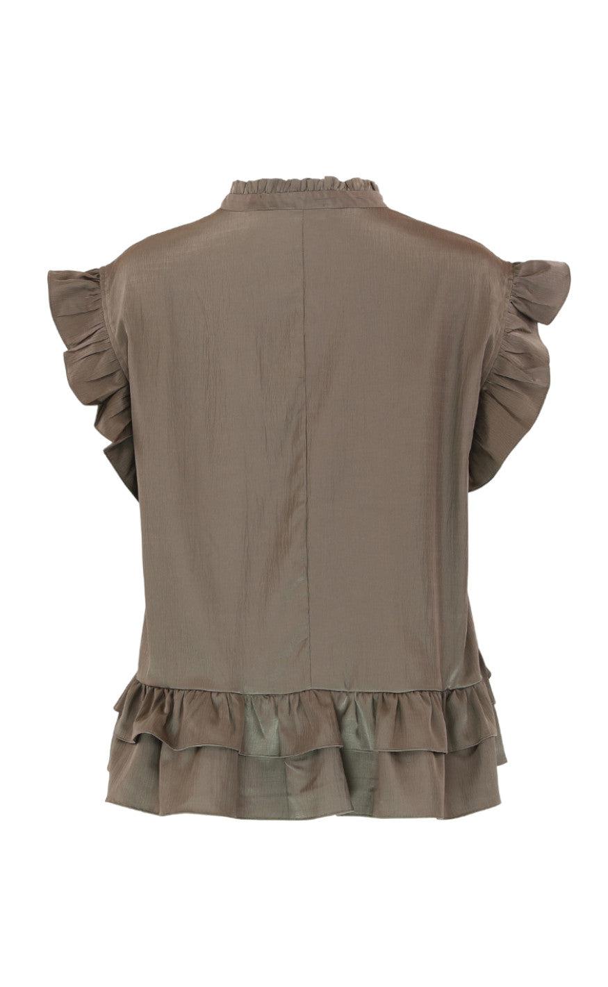 Continue Bluse - Kris - Latte