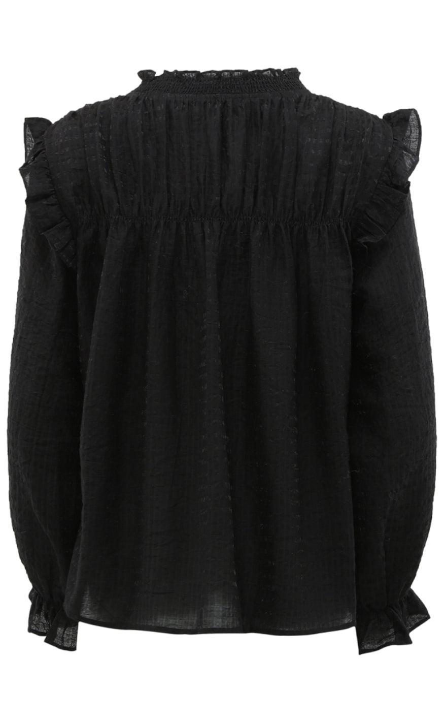 Continue Bluse - Nora - Black