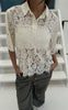 Continue Bluse - Paloma Lace - Off White