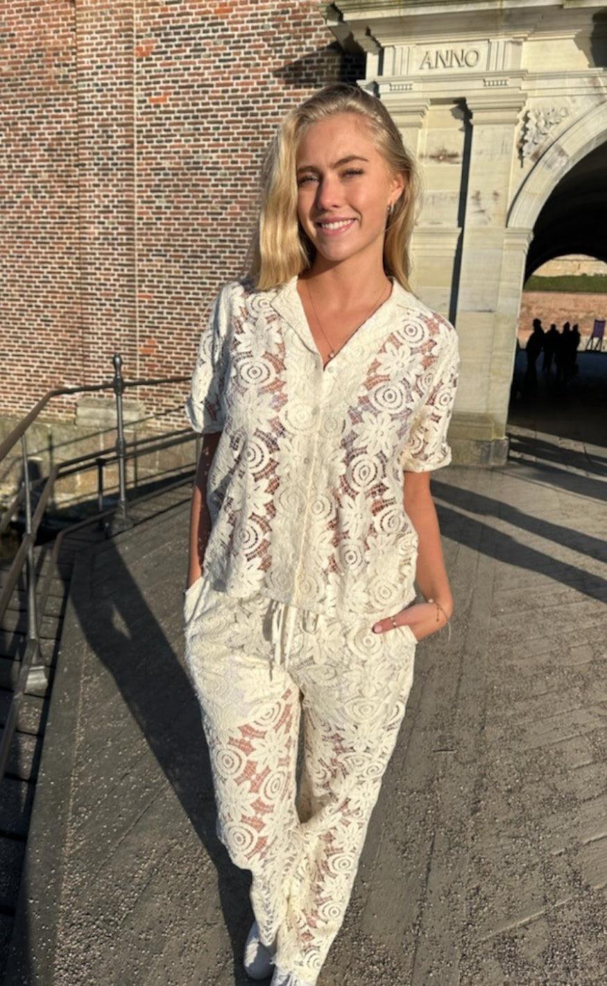 Continue Bluse - Peggie - Off White