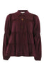 Continue Bluse - Sanna - Bordeaux