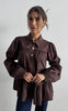 Continue Bluse - Sanna - Dark Brown