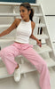 Continue Bukser - Lis - Pink Stripe