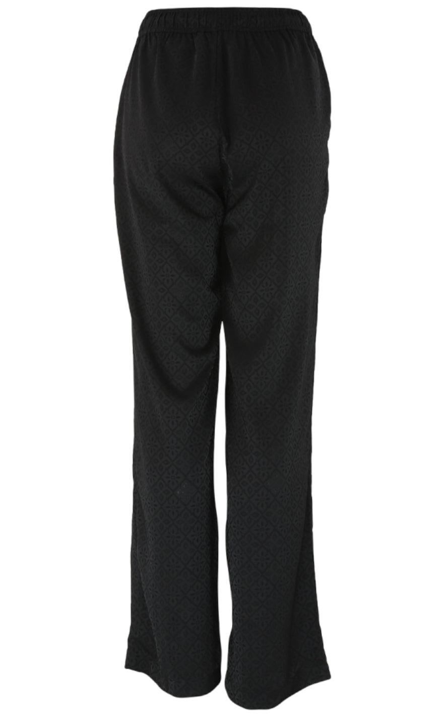 Continue Bukser - Lis Print - Black