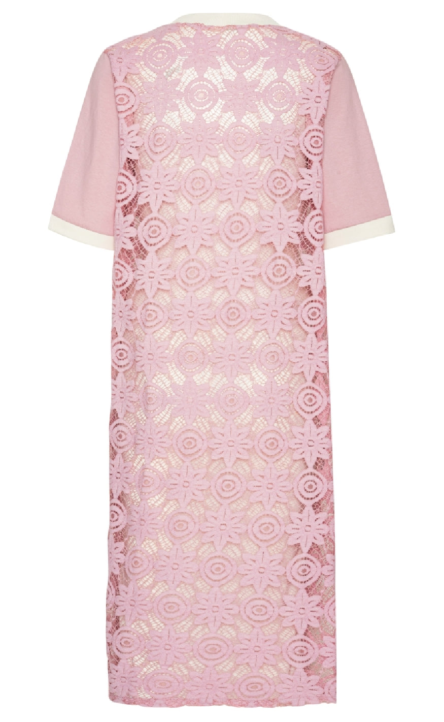 Continue Kjole - Conni Lace - Rose