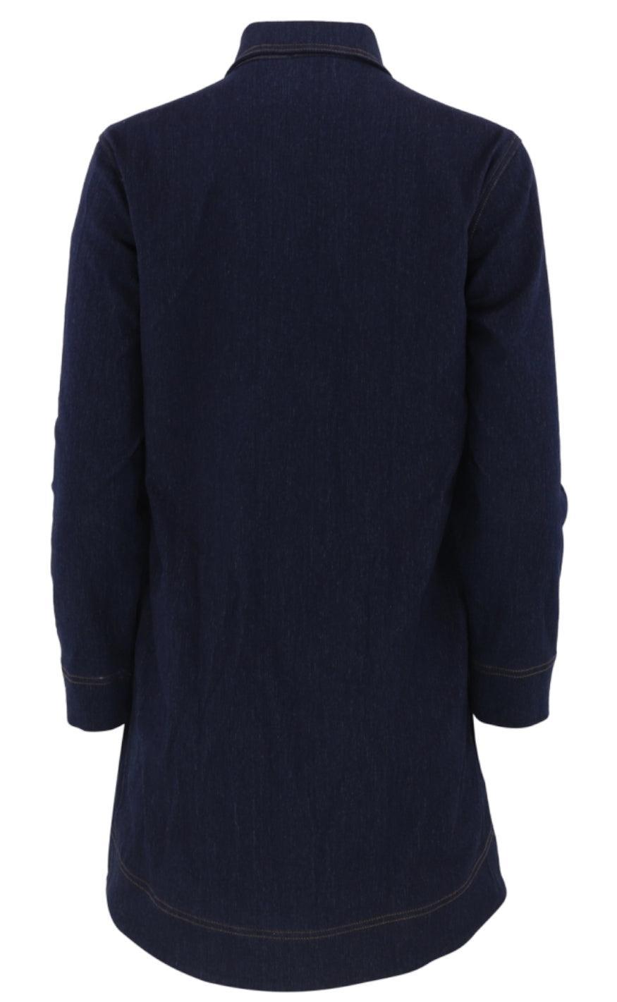 Continue Kjole - Katja - Denim Blue