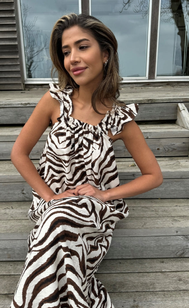 Continue Kjole - Sasha - Zebra