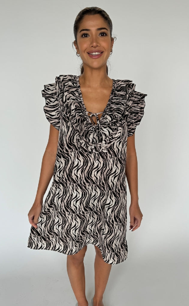 Continue Kjole - Tilde - Zebra