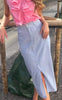 Continue Nederdel - Ava Stripe - Blue/White