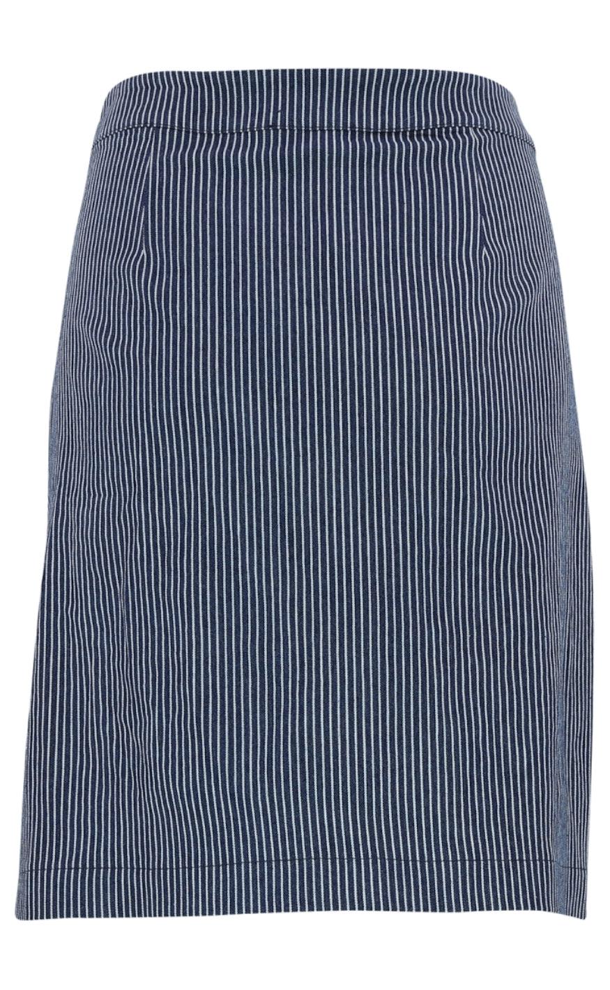 Continue Nederdel - Gabby - Blue Stripe