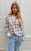 Continue Skjorte - Alice - Blue Check