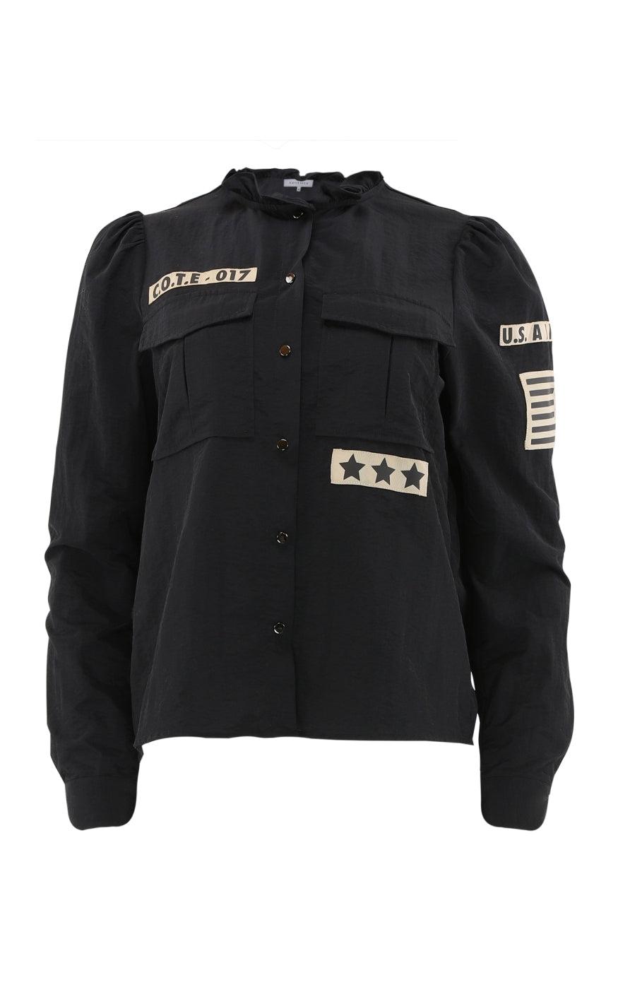 Continue Skjorte - Mili Patch - Black