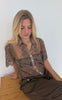 Continue Skjorte - Paloma Lace - Caramel