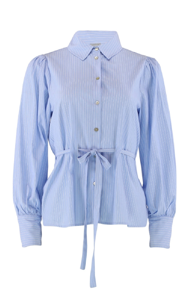 Continue Skjorte - Triana - Blue Stripe