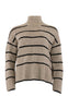 Continue Strik - Carolina - Sand W. Black Stripe