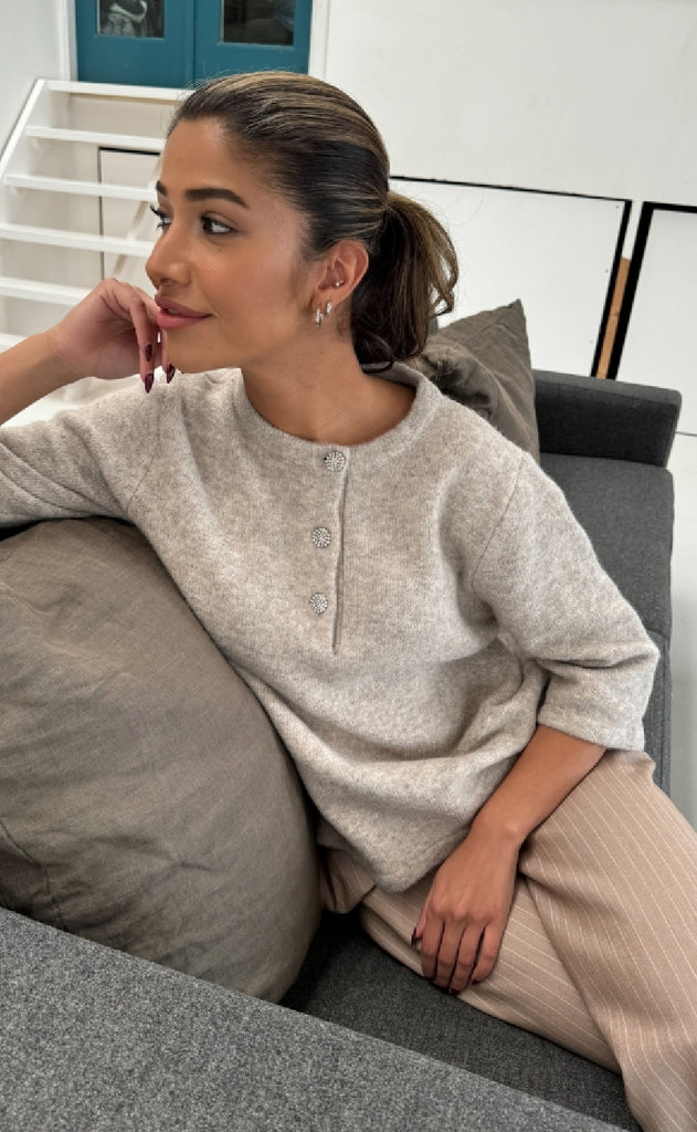 Continue Strik - Naima - Sand Grey