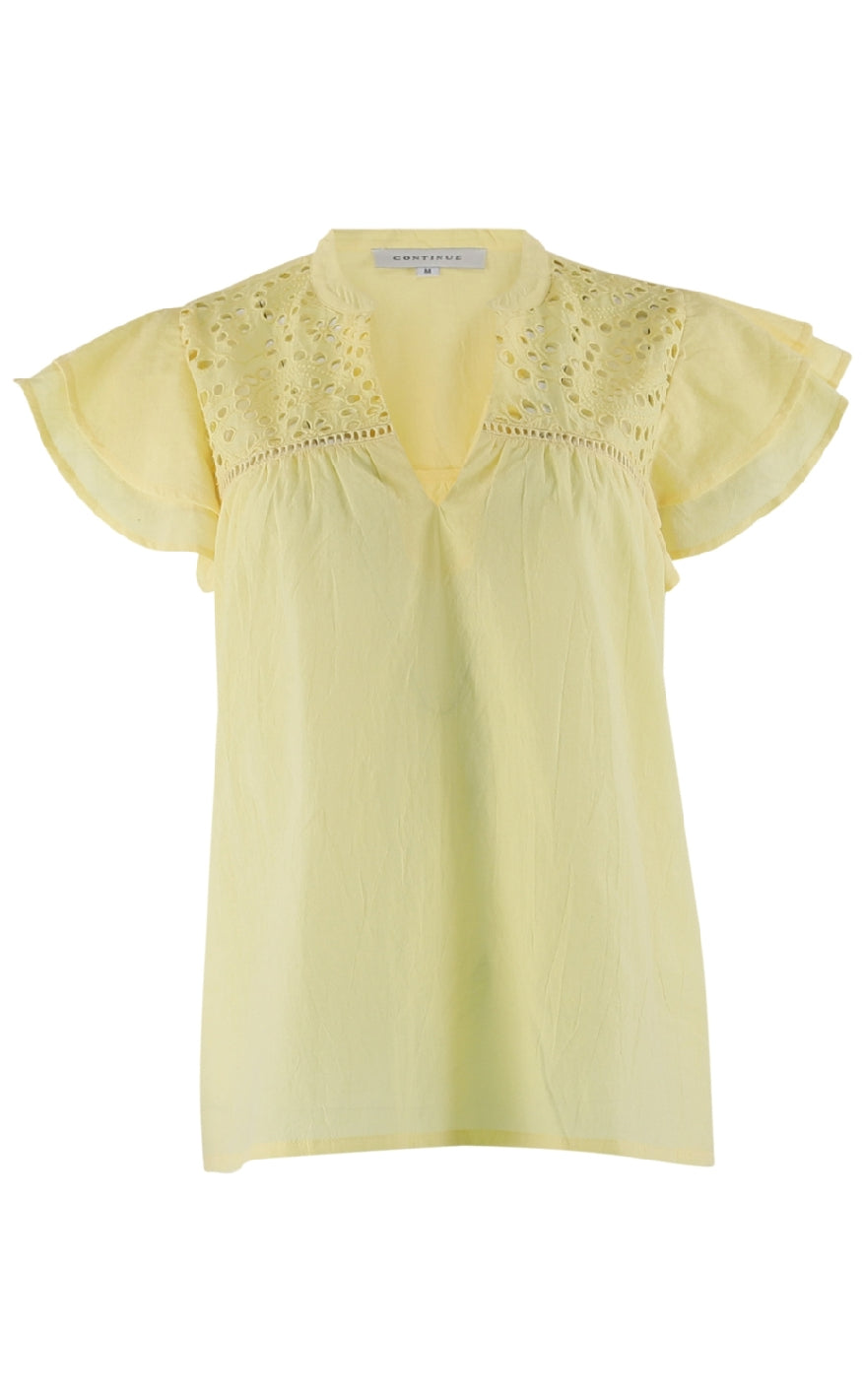 Continue Top - Christel - Light Yellow