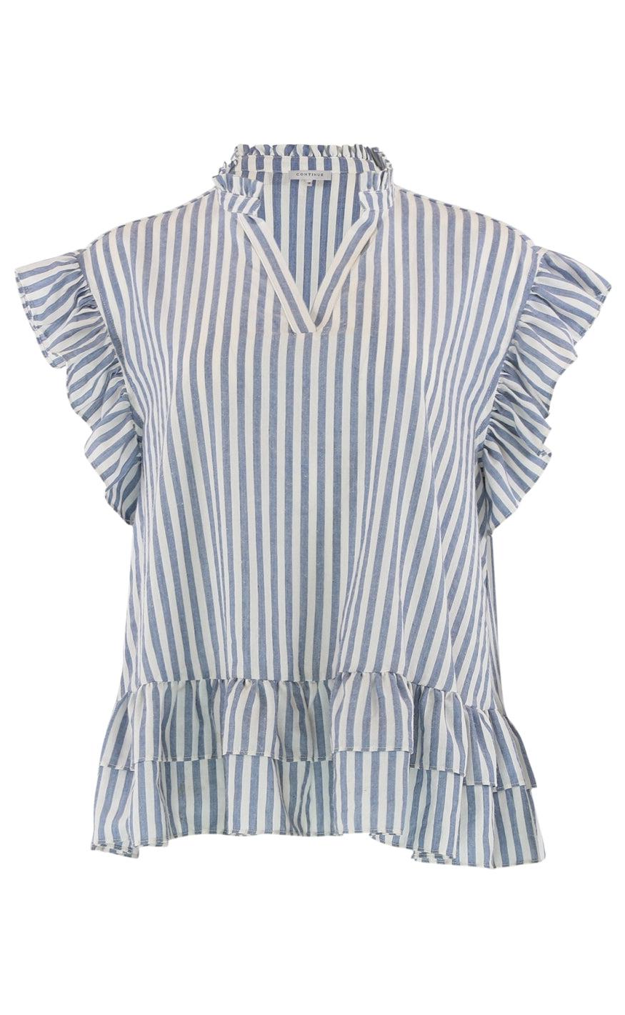 Continue Top - Lee Stripe - Blue Stripe