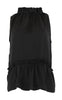 Continue Top - Liva Fringles - Black Print
