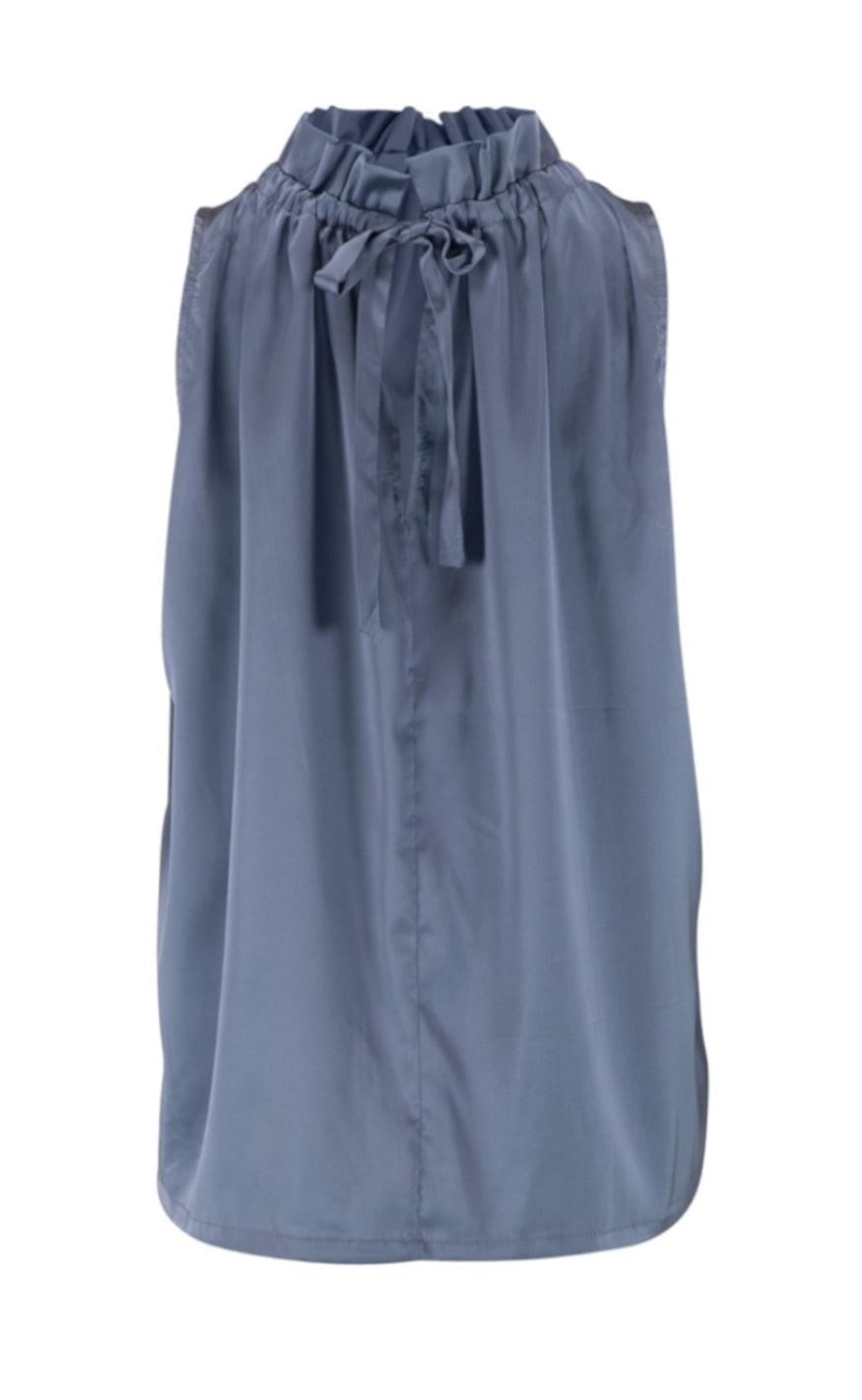 Continue Top - Liva Solid - Dove Blue