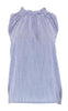 Continue Top - Liva Stripe - Blue/White