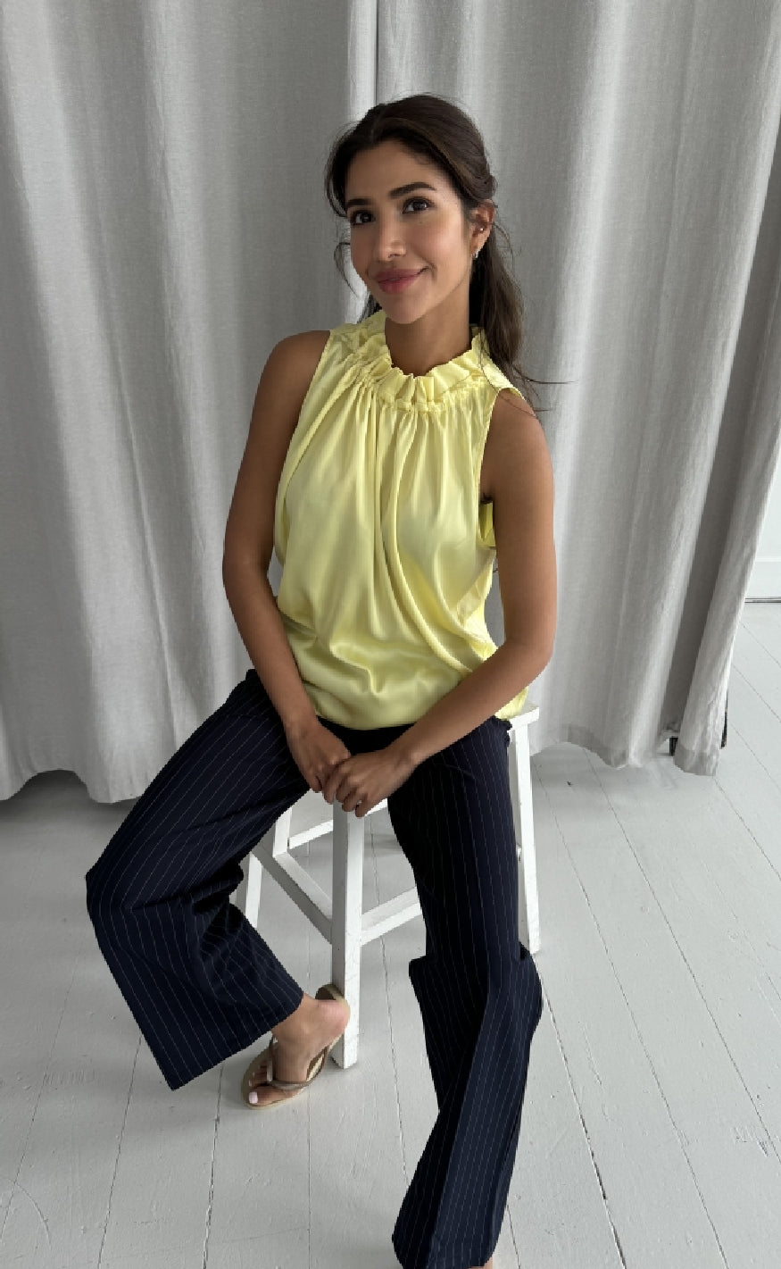 Continue Top - Liva - Yellow