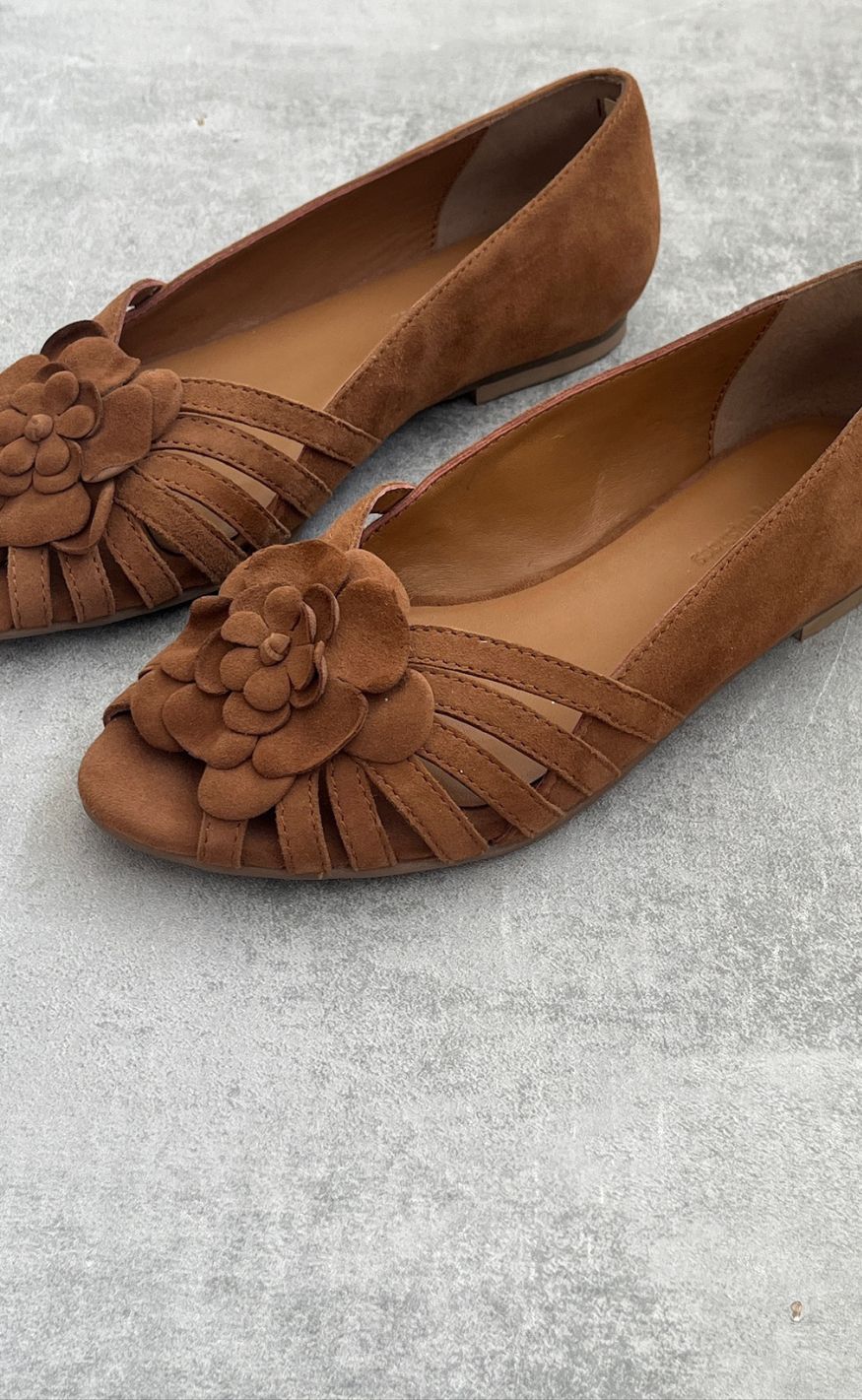 Copehagen Shoes Ballerinaer - La Femme S. - Cognac