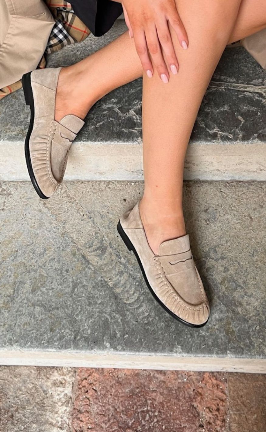 Copehagen Shoes Loafers - Paris And Me S. - Beige