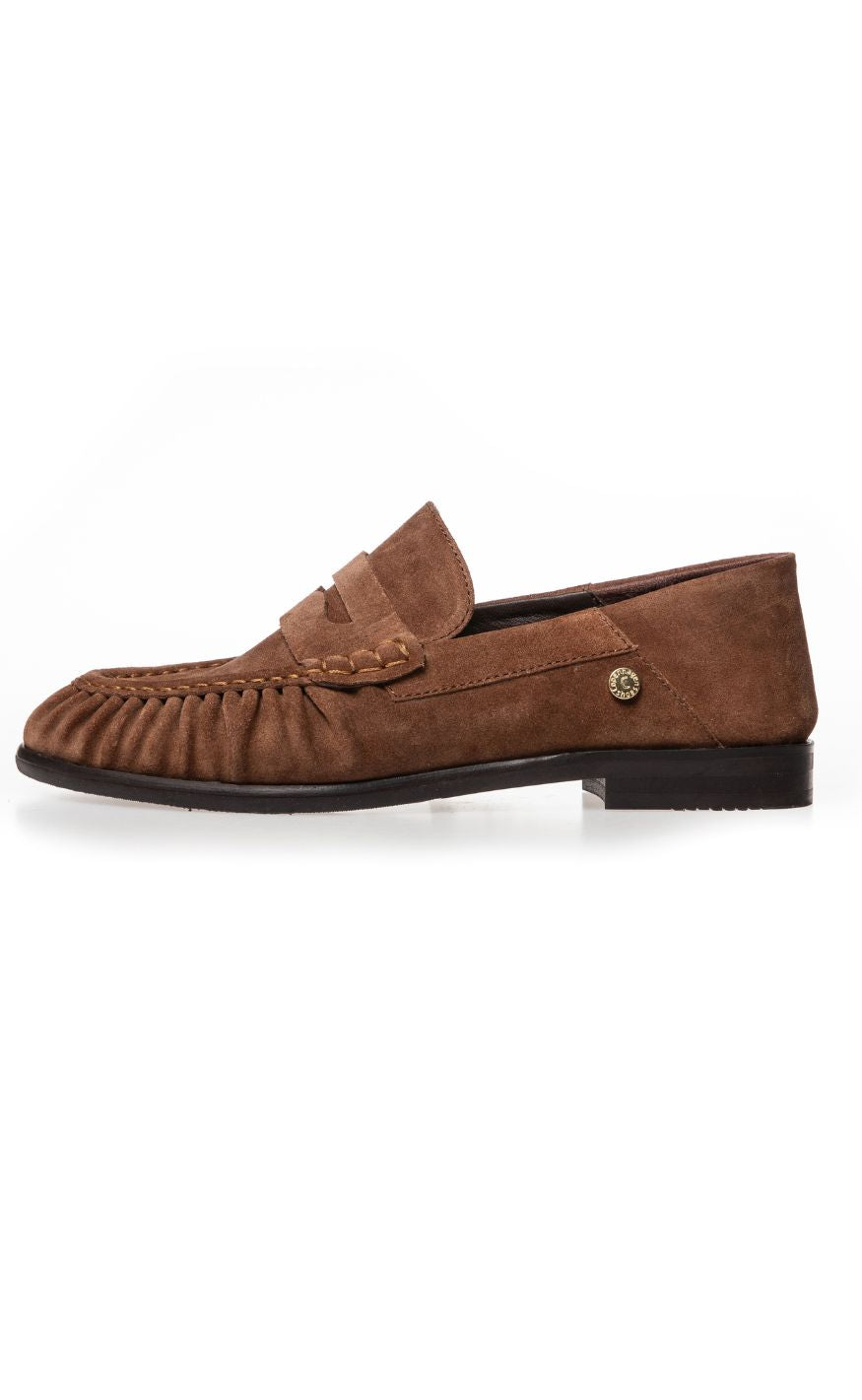 Copehagen Shoes Loafers - Paris And Me S. - Dark Cognac