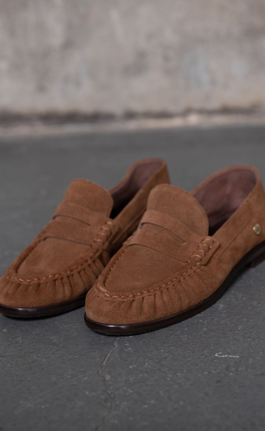 Copehagen Shoes Loafers - Paris And Me S. - Dark Cognac