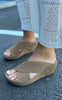 Copehagen Shoes Sandaler - Frances 23 Suede - Dark Beige