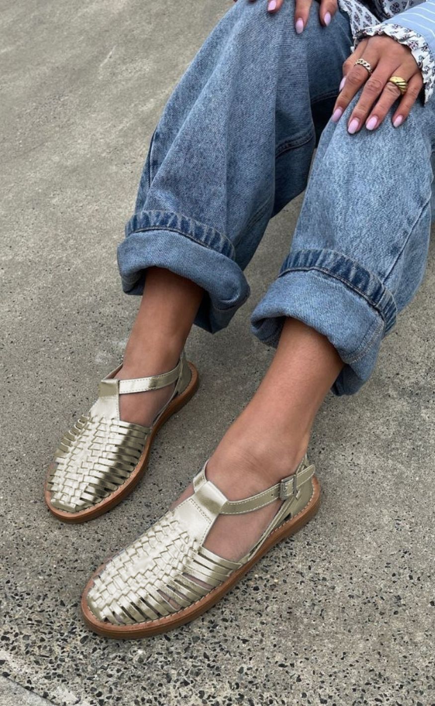 Copehagen Shoes Sandaler - My Days - Gold