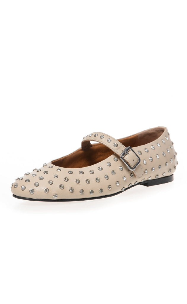 Copenhagen Shoes Ballarina - The Lovely Move - Beige