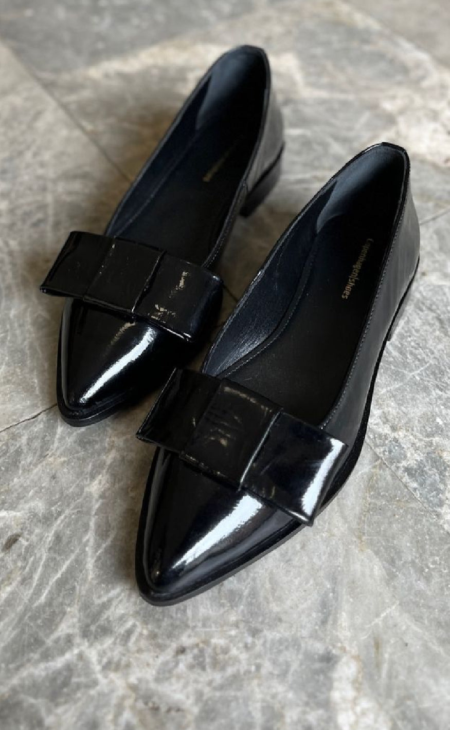 Copenhagen Shoes Ballarinaer - Keep Dreaming Patent - Black