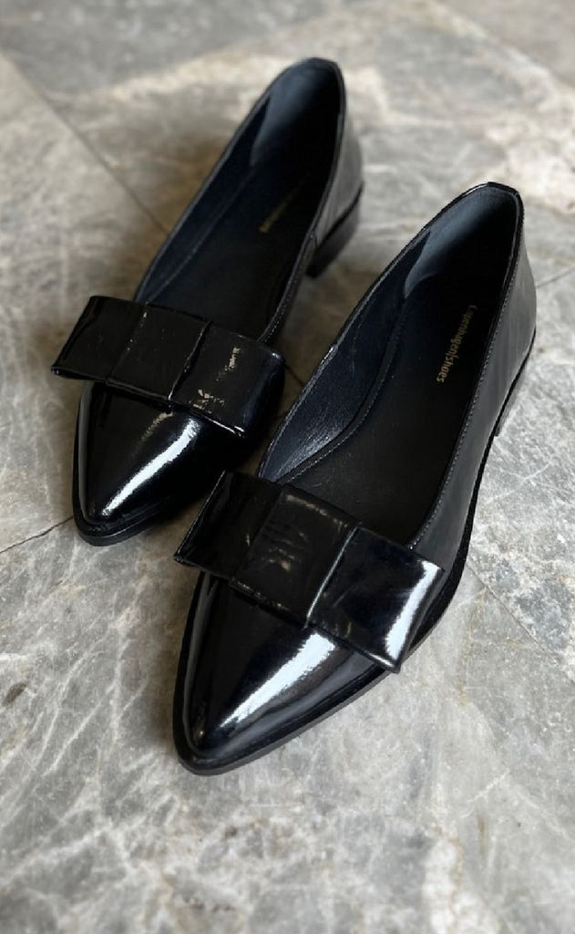 Copenhagen Shoes Ballarinaer - Keep Dreaming Patent - Black