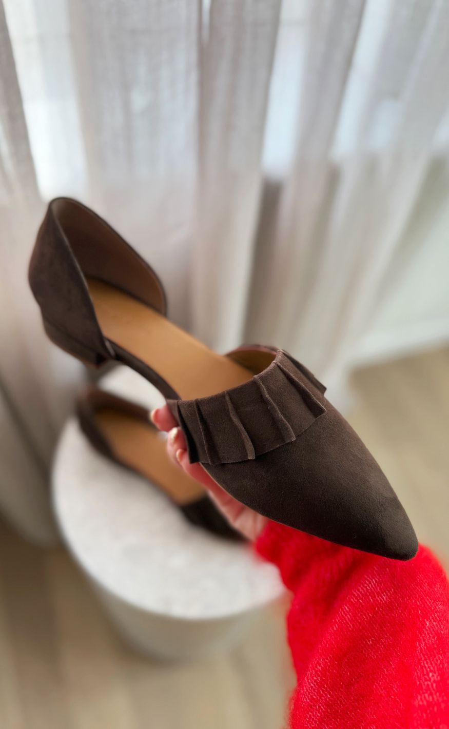 Copenhagen Shoes Ballarinaer - New Romance - Dark Brown