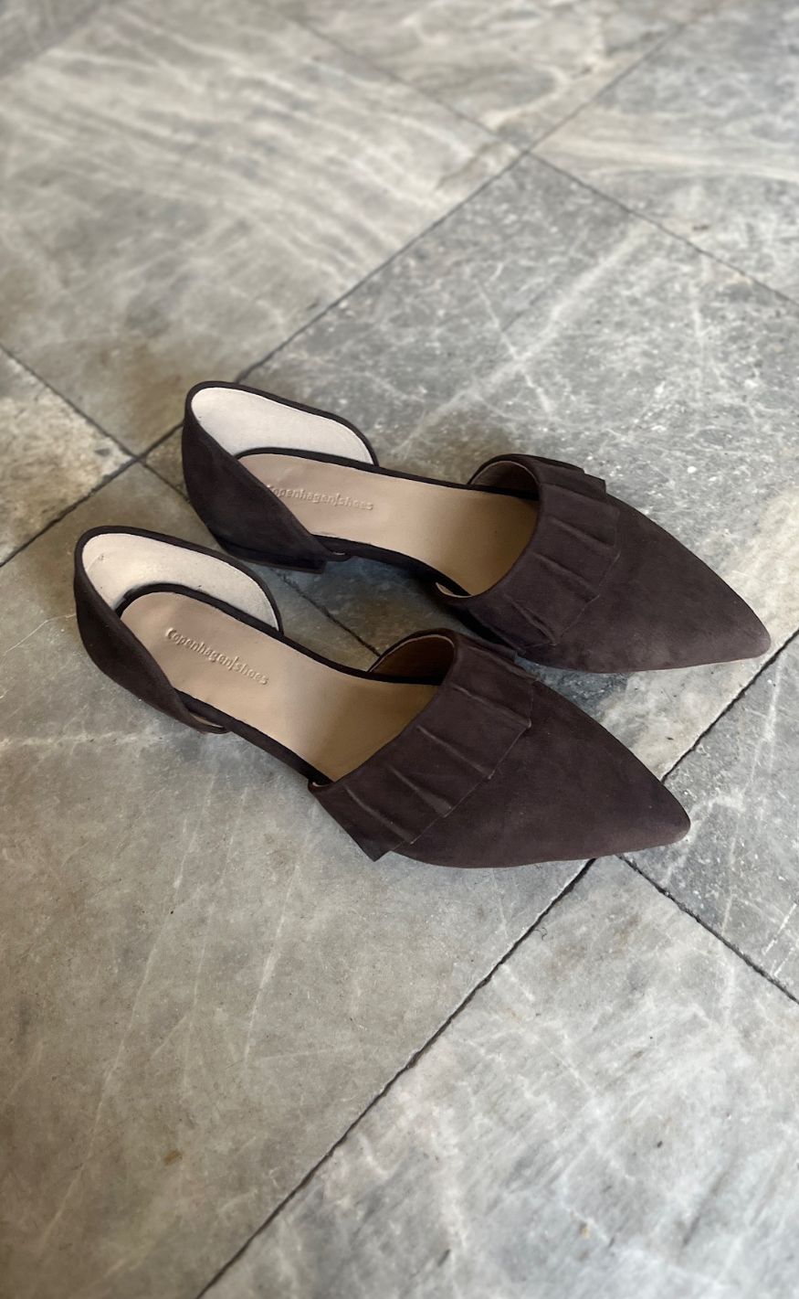 Copenhagen Shoes Ballarinaer - New Romance - Dark Brown