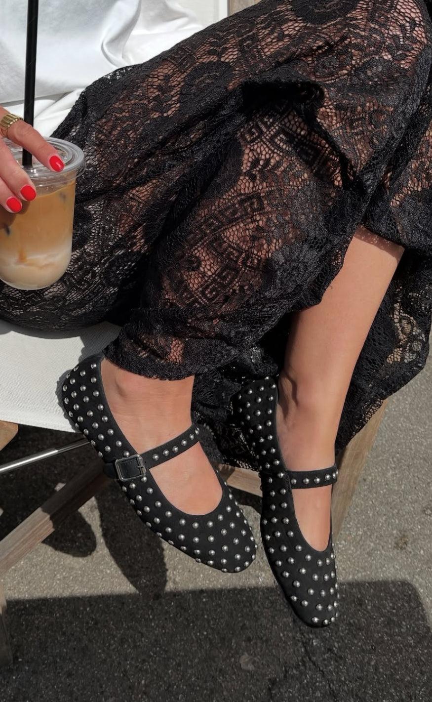 Copenhagen Shoes Ballerina - For A While - Black