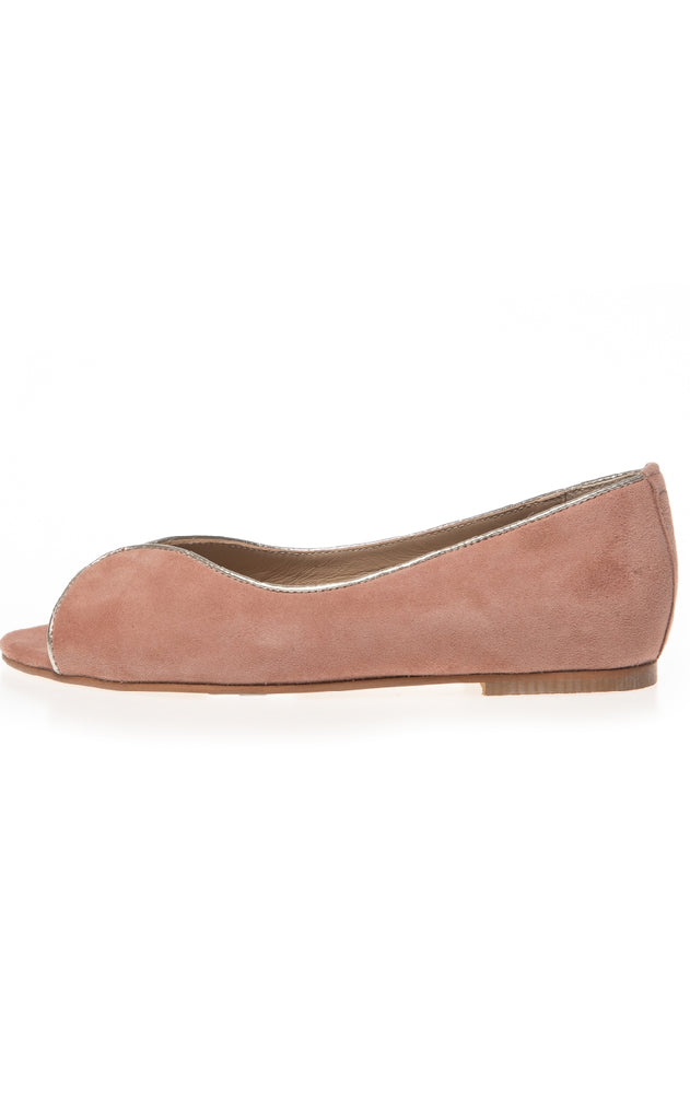 Copenhagen Shoes Ballerina - Like A Melody - Papaya/Gold