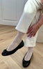 Copenhagen Shoes Ballerina - Like Moving Patent Toe - Black Patent