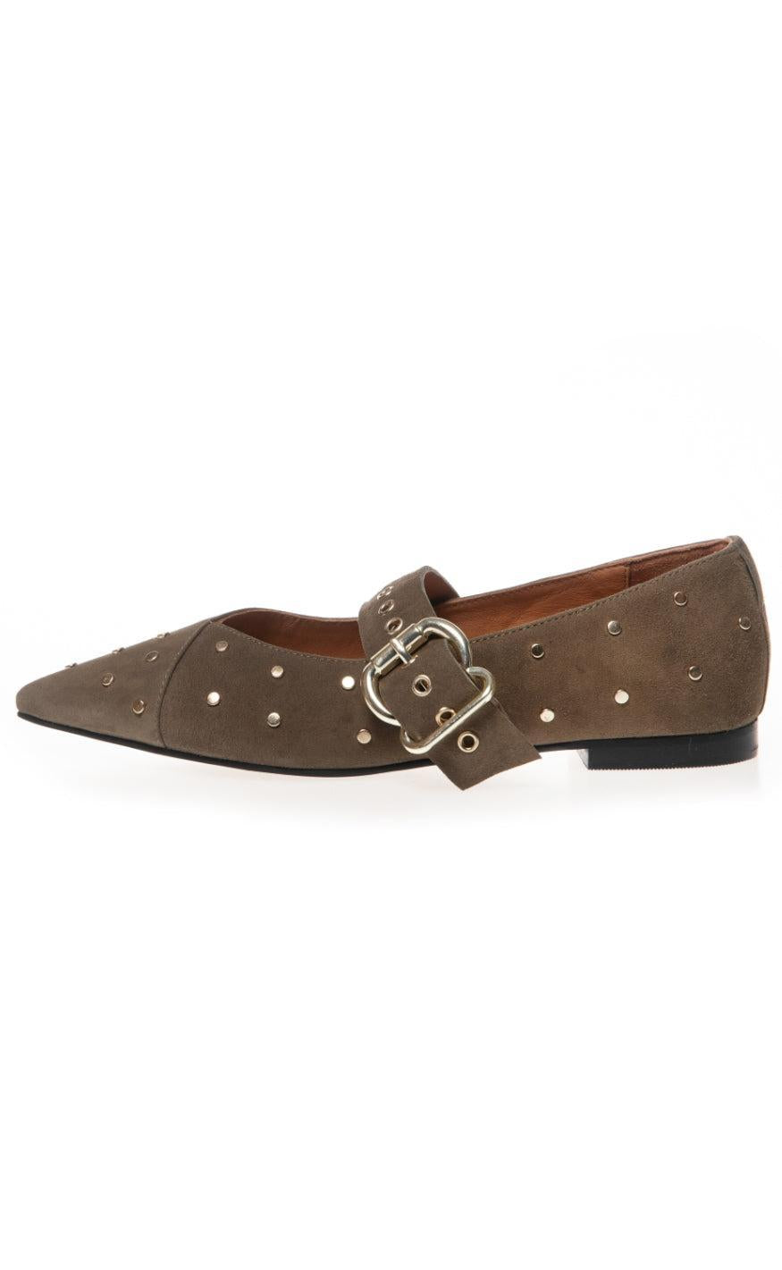 Copenhagen Shoes Ballerinaer - Be Sure - Army
