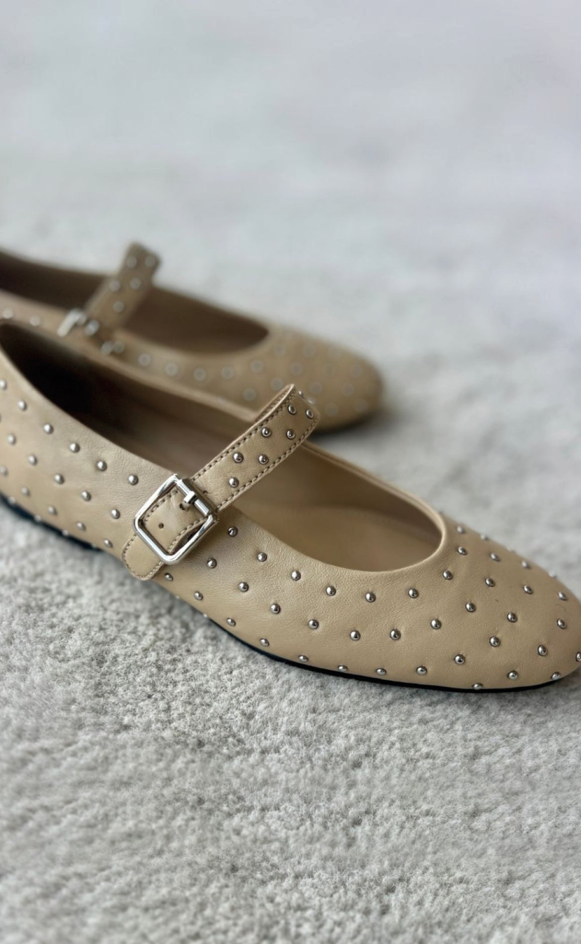 Copenhagen Shoes Ballerinaer - Forever Love - Beige