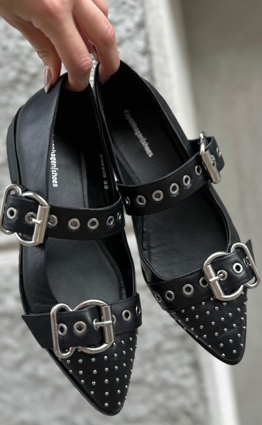 Copenhagen Shoes Ballerinaer - Future Vibes - Black