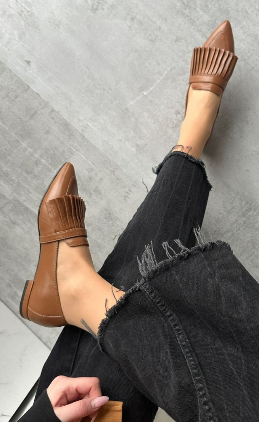 Copenhagen Shoes Ballerinaer - Hopefull - Tabacco