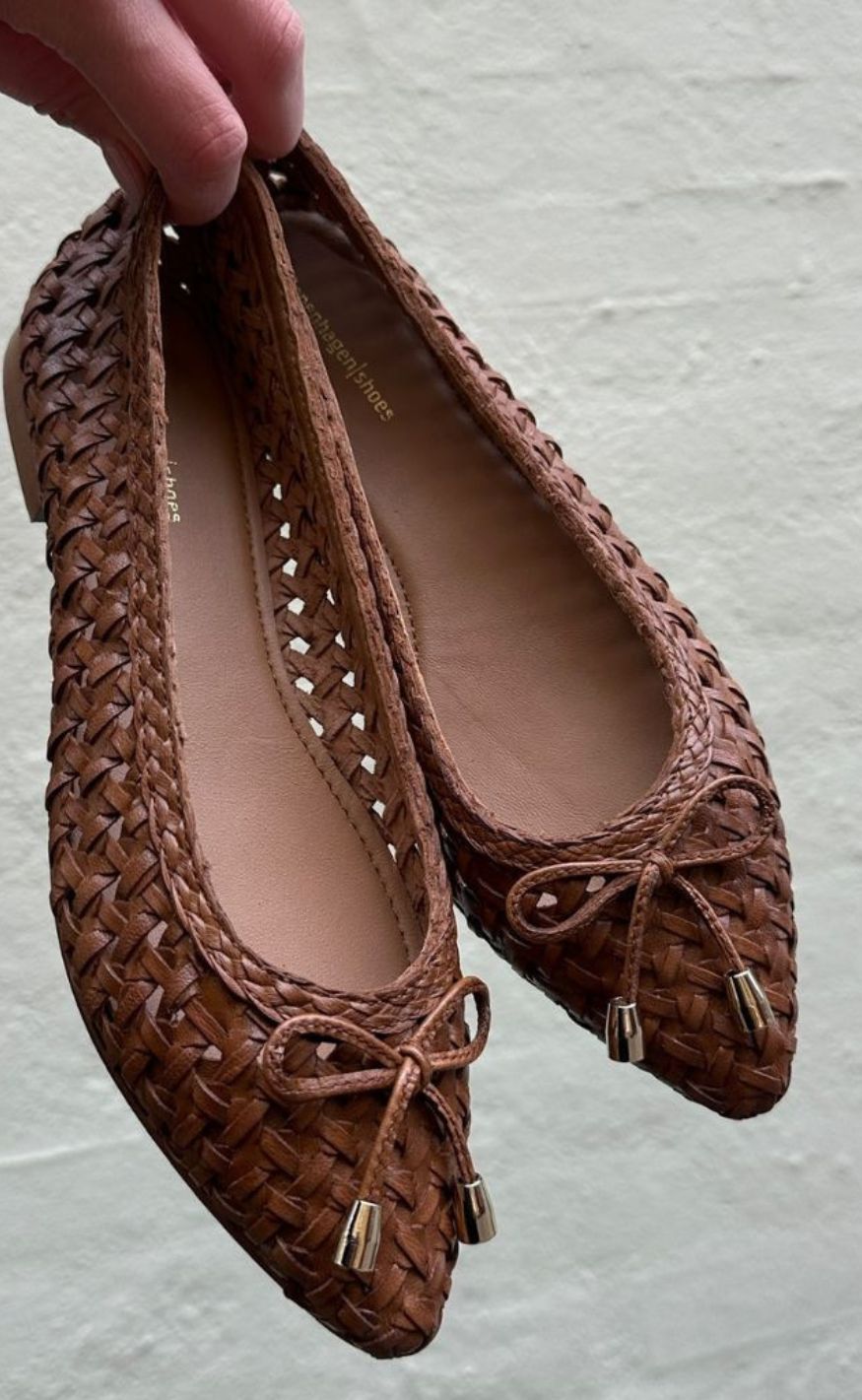 Copenhagen Shoes Ballerinaer - On My Love - Cognac