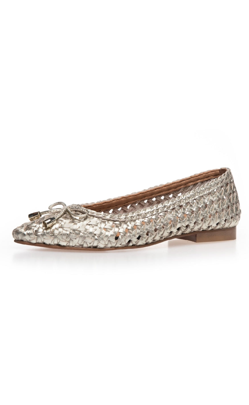Copenhagen Shoes Ballerinaer - On My Love - Gold