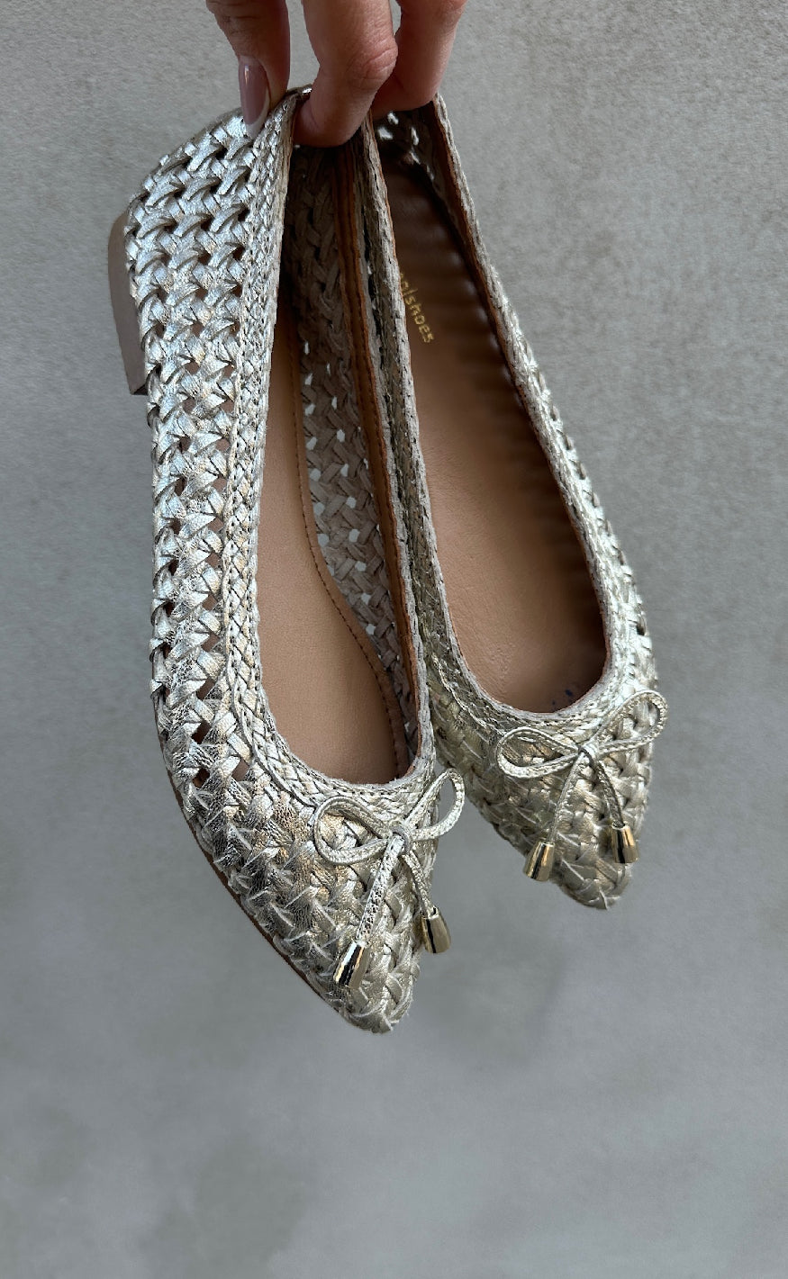 Copenhagen Shoes Ballerinaer - On My Love - Gold