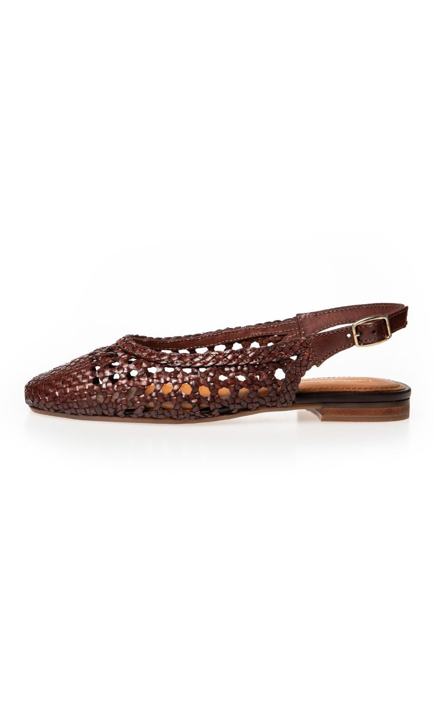 Copenhagen Shoes Ballerinaer - Valerie - Dk Brown